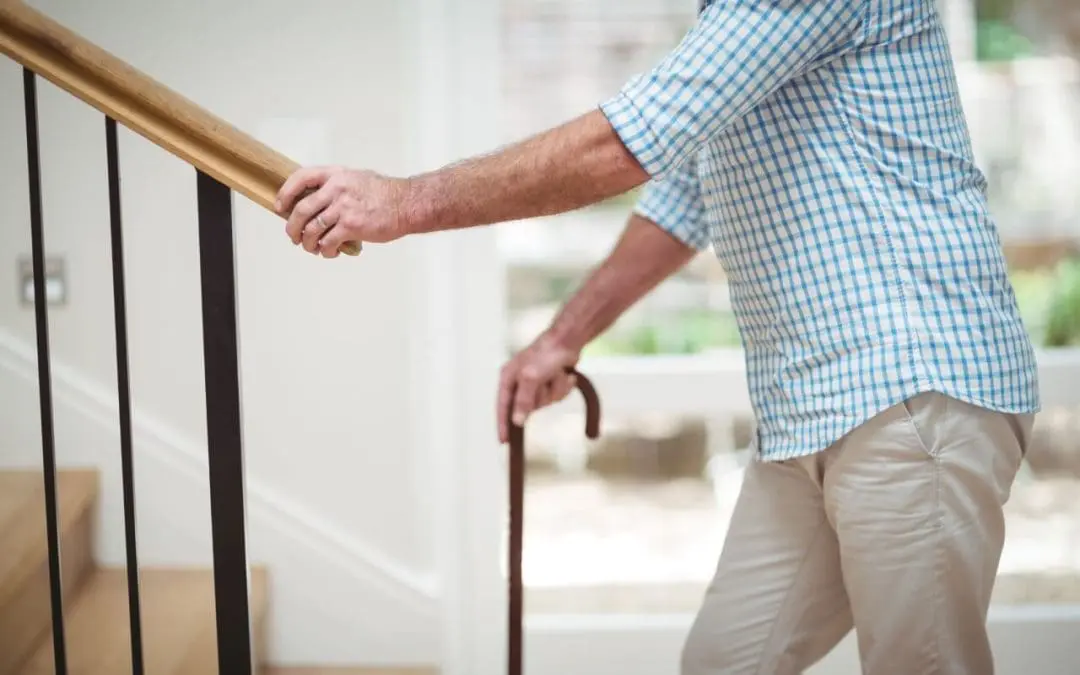 a safe home for seniors includes sturdy stair railings