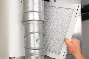 fall home improvement projects include changing the HVAC filter