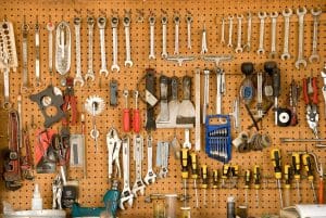 pegboard is one of the best garage storage solutions