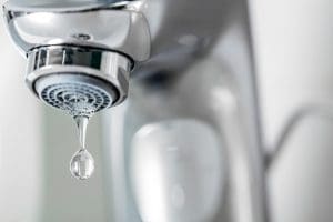 using less water at home