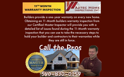 11-Month Builders Warranty Inspection